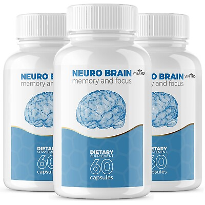 #ad Neuro Brain Capsules Official Formula 3 Pack