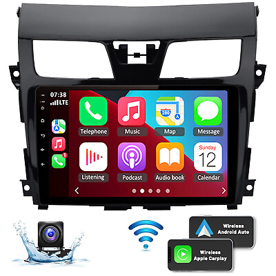 #ad For Nissan Altima 2013 2018 Car Stereo Radio Android 13 Carplay GPS Navi Player