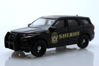 #ad #ad 2020 Ford Explorer Johnson Co Kansas Sheriff Police Car 1:64 Scale Diecast Model