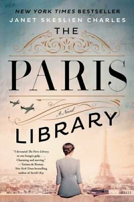 #ad The Paris Library: A Novel Hardcover By Charles Janet Skeslien GOOD