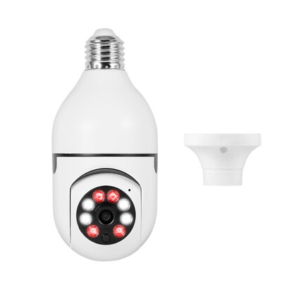 #ad #ad Wireless Security 360° 1080P IP E27 Light Bulb Camera Wi Fi IR Night Smart Home