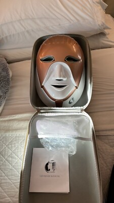 #ad 7color light led face mask light therapy