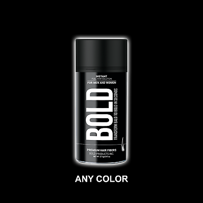 #ad BOLD Dark Brown Black Medium Brown Gray 27.5g Hair Building Thickening Fibers US