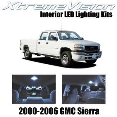 #ad #ad XtremeVision Interior LED for GMC Sierra 2000 2006 16 pcs