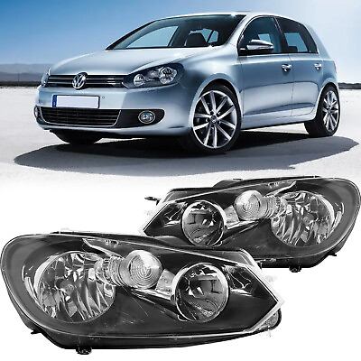 #ad For 2010 2014 Volkswagen Sportwagen Golf Jetta Headlight Assembly LeftRight