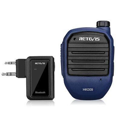 #ad Retevis Walkie Talkie Wireless Bluetooth compatible Handheld Speaker Microphone