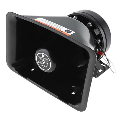 #ad 100 Watt Federal Siren Speaker Brand New. For any Siren or P.A. Amplifier