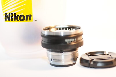 #ad Nikon Rangefinder 5cm f 1.4 black Nippon Kogaku lens 50mm lens READ for S S2 SP