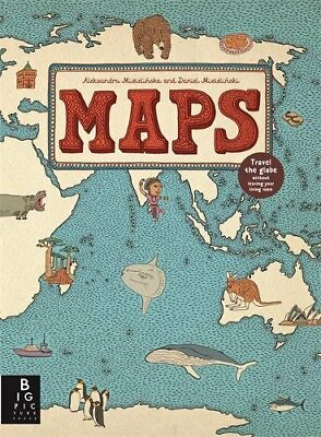 #ad Maps by Daniel Mizielinski Book The Fast Free Shipping