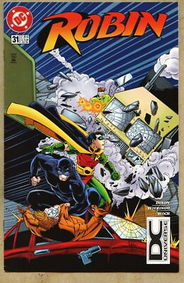 #ad Robin #31 1996 fn vf 7.0 DC Universe Variant cover DC Comics