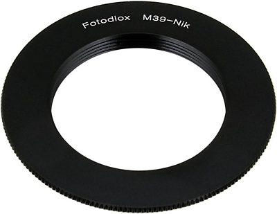 #ad Lens Mount Adapter Compatible with M39 L39 X1Mm Pitch Lenses to Nikon F Mou...