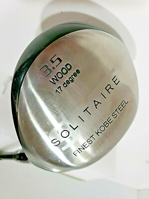 #ad Japan Finest Kobe Steel SMT Solitaire Fairway 3.5 Wood 17° PGA Tour Stiff RH