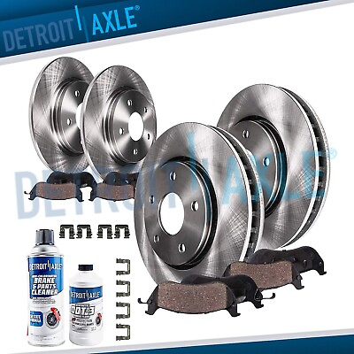 #ad Front amp; Rear Disc Rotors Brake Pads for Subaru Forester Legacy Outback Impreza