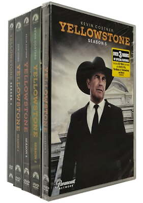 #ad Yellowstone Seasons 1 5 DVD The Complete Series Brand New amp; Sealed USA