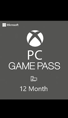 #ad Xbox Game Pass 12 MONTHS for PC Windows