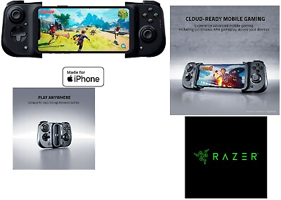 #ad Razer Kishi Mobile Game Controller Gamepad for iPhone iOS X 11 amp;12 Versions