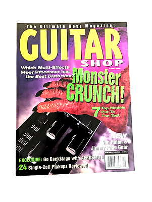 #ad Guitar Shop Magazine April 1995 Effects Processors Amps Reviewed Vol. 2...