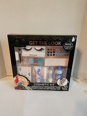 #ad Disney Princess The Little Mermaid Ariel Cosmetic Makeup Kit Get The Look New