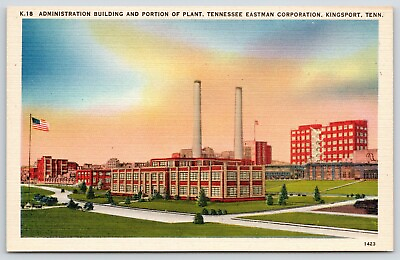 #ad Kingsport Tennessee Eastman Corporation Factory Office Building amp; Plant 1940s