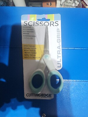 #ad Cutting Edge Ultra Grip 5quot; Precision Non Stick Coated Scissors
