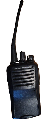 #ad Vertex Standard VX 351 UHF 450 520 MHz Two Way Radio Black NOT TESTED