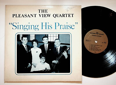 #ad Kingsport TN Pleasant View Quartet Singing His Praise Gospel Vinyl LP Record