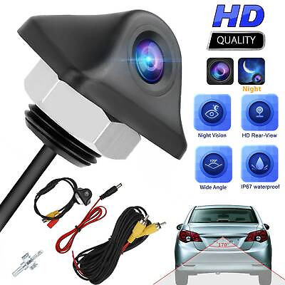 #ad 170° Car Rear View Backup Camera Reverse Parking Cam Waterproof HD Night Vision