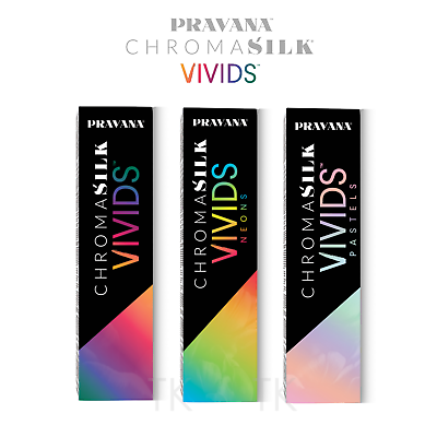 #ad Pravana ChromaSilk Vivids 90ml 3oz Hair Colors NEW Choose Yours