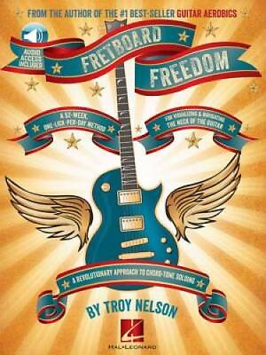 #ad Fretboard Freedom Book Audio Online Paperback By Nelson Troy GOOD