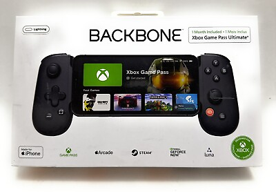 #ad Backbone One BB02BXW Lightning Mobile Gaming Controller for iPhone Black