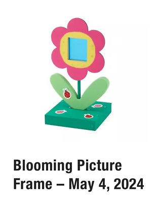 #ad Home Depot Blooming Picture Frame Kids Workshop Kit Pin Included May 2024 NEW