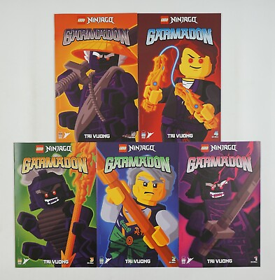 Lego Ninjago: Garmadon #1 5 VF NM complete series all Tom Whalen 1:10 variants