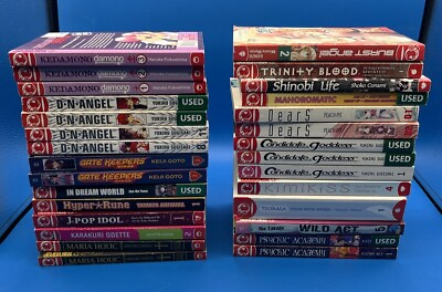 #ad 29 Mixed Assorted Manga Books Published By Tokyopop All English Editions