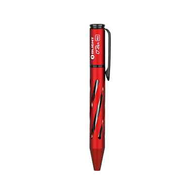#ad OLIGHT Open Mini Red Portable Convenient Pocket Clip Ballpoint Pen
