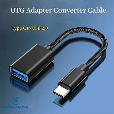 #ad OTG Adapter Converter Cable USB C 3.1 Type C Male to USB 2.0 Type A Female