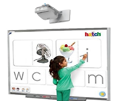 #ad #ad Home School Technology Smart Board And Projector .