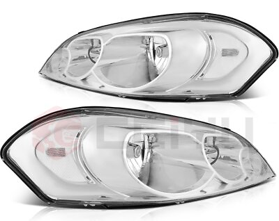 #ad Fit For 06 15 Chevy Impala 06 07 Monte Headlights Assembly Replacement Pair