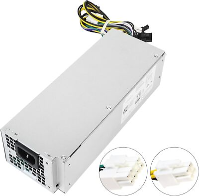 #ad US 600W DPS 600EM 00 Power Supply For Dell Optiplex 3040 3046 5040 7040 XPS 8940