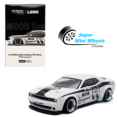 #ad Tarmac Works 1:64 LB Works Dodge Challenger SRT Hellcat Moon Equipped Special