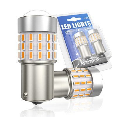#ad Amber 1156 7506 LED Rear Turn Signal Light Bulb For Kia Sorento 2003 2020 Canbus