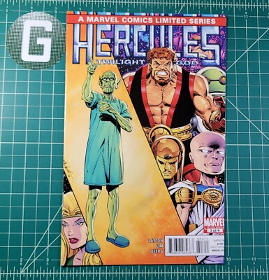 #ad Hercules Twilight Of A God #3 2010 Miscut Corner Marvel Comics