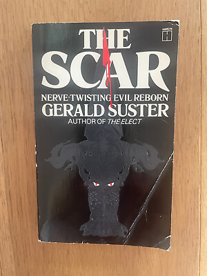 #ad The Scar by Gerald Suster Rare Vintage Horror 1st Paperback Edition 1981