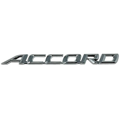 #ad FOR 2000 2007 Accord Trunk Lid Logo Badge Nameplate Chrome Emblem Sport