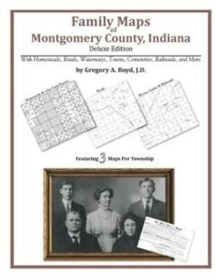 #ad Family Maps Of Montgomery County Indiana Deluxe Edition