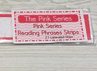 #ad The Pink Series Pink Series Reading Phrases Stripe 21 Strips Montessori