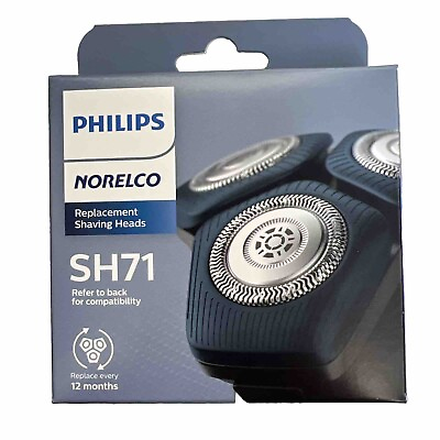 #ad Philips Norelco Genuine SH71 52 Replacement Shaving Heads