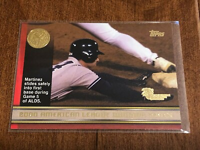 #ad 2000 World Series Topps Baseball Base #69 Tino Martinez New York Yankees