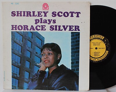 #ad quot;Shirley Scott Plays Horace Silver” LP Prestige 7240 DG Mono RVG VG
