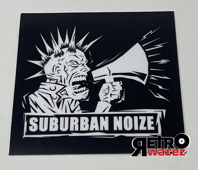 #ad Suburban Noize Megaphone 4” Sticker Corporate Avenger Taxman Kottonmouth Kings