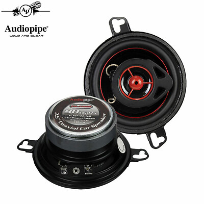 #ad Audiopipe 3.5quot; 2 Way CSL Series Coaxial Car Speakers 90 Watts 1 Pair